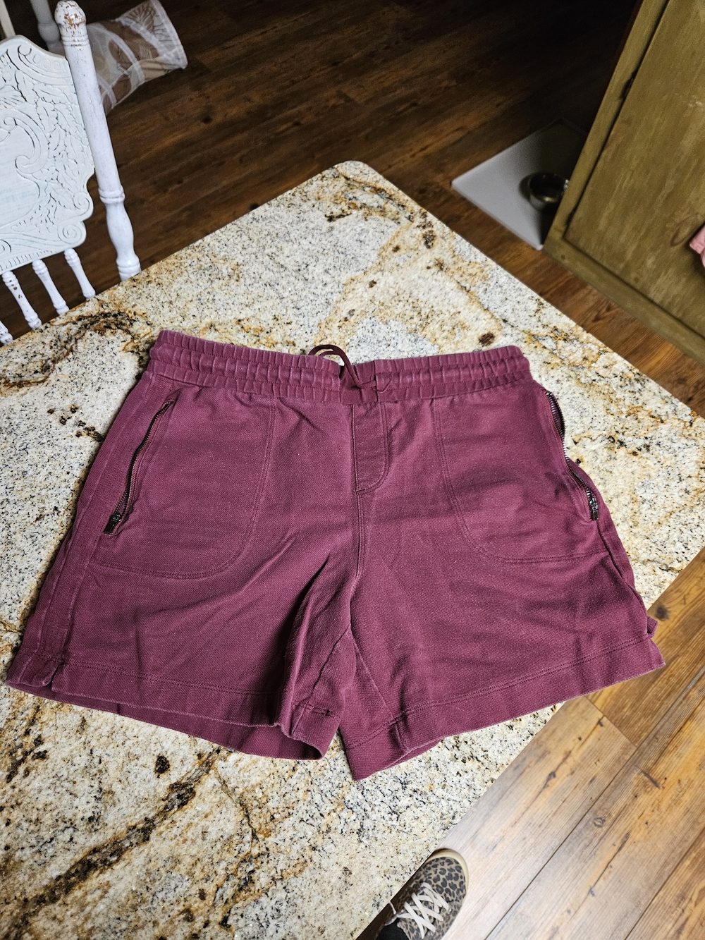 Athletic Works Women's Maroon Athletic Shorts Maroon